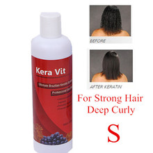KeraVit Best straightening hair product brazilian keratin( s ) for deep Curly hair treatment
