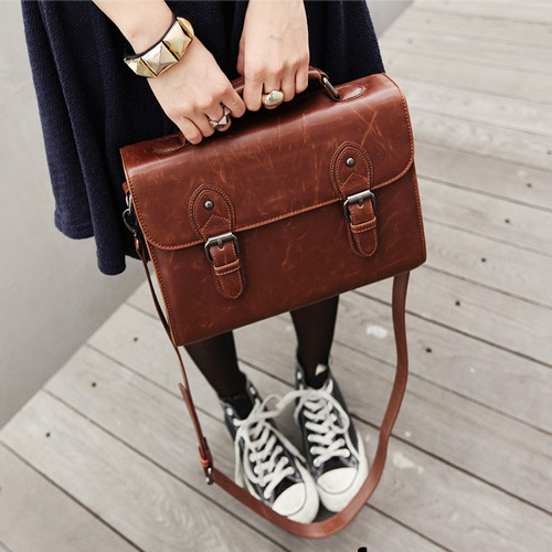 Гаджет  2013 trend handbag female briefcase vintage fresh handbag female handbag None Камера и Сумки