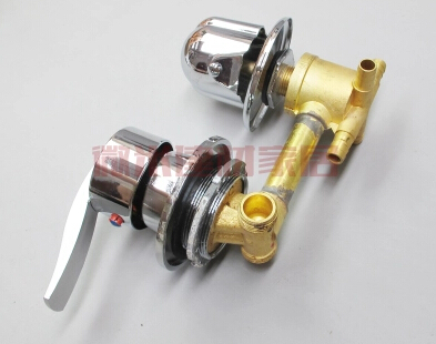 shower cabin mixer with 10cm center-to-center distance, 2 inouts 4 outputs shower cabin faucet