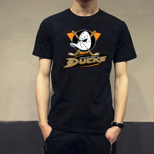 2015 New Summer NHL HOCKEY LEAGUE MIGHTY DUCKS OF ANAHEIM MOVIE T Shirt High quality Personality