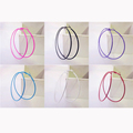 Colorful Sexy Fascinating Big Circle Girls Fashion Hoop Earrings for Women Trendy Piecing Jewelry Diameter 6