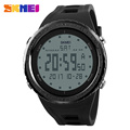 SKMEI Chronograph Wrist Watch Men Big Dial Mens Sports Watches Digital Countdown Double Time Wristwatch Military