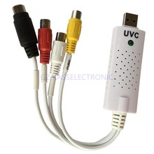 2015 new UVC Video Capture Card USB , capture analog video from VHS, Hi8, Camcorder to PC, no driver required. Free shipping