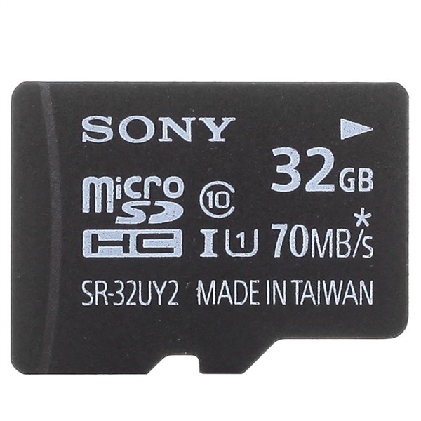 Hot Sale Real Sony 32 GB 32G 32GB MicroSD MicroSDHC Micro SD SDHC Card class 10