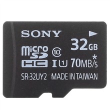 Sony 32GB class 10 SDHC MicroSD geheugenkaart