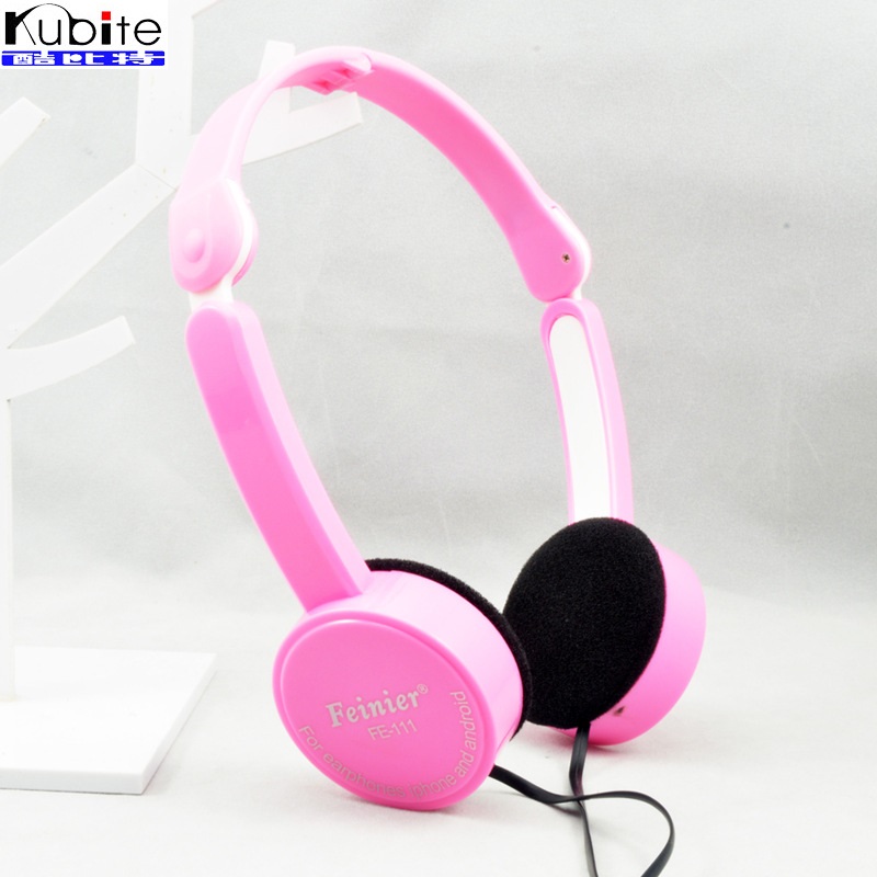 Children Foldable Wired Headphones Lighter Headset Portable 3 5mm Earphone With Wire Control Microphone For MP3