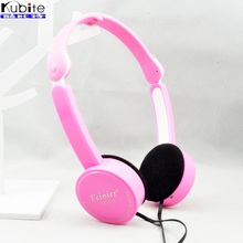 Children Foldable Wired Headphones Lighter Headset Portable 3.5mm Earphone With Wire Control Microphone For MP3 MP4 Computer