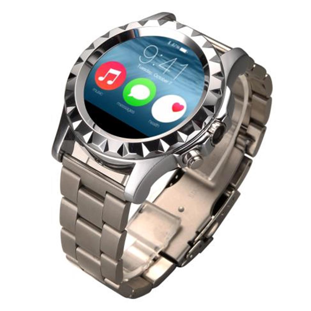 2016 Hot New Smart Watch A8 Bluetooth smartwatch Heart Rate Monitor Circular HD IPS Screen IOS&Android Smartphone Freeshipping