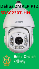 Dahua 2MP IP PTZ Speed dome Camera Support Face Detection and SD Card SD6C230T-HN , free DHL shipping