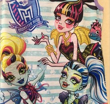 Monster Ella Princess Dress Kids Dresses Clothing for Girls Ever After High Monster Dress Cartoon Girl