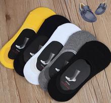 5 color 2015 Men Socks 100% BAMBOO&Cotton Invisible boat shoes Socks Man Slippers Shallow Mouth no showSock NW005 5 pairs/lot