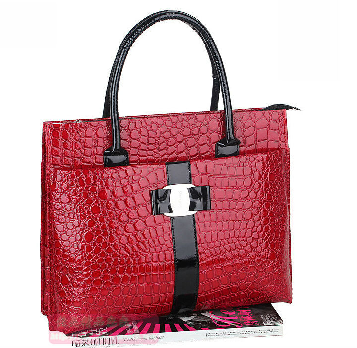 Wholesale Cheap Price 2014 Women Handbag Vertical Horizontal Shape Designer Crocodile Leather ...