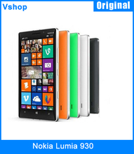 3G Unlocked Original Nokia Lumia 930 ROM 32GB+RAM 2GB Smartphone Dual Camera Quad Core Windows phone 8.1 Mobile Phone