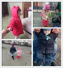 0 2 Years Fashion Baby Coat Cotton Thick Winter Warm Boy Clothes Infant Coats For Boys