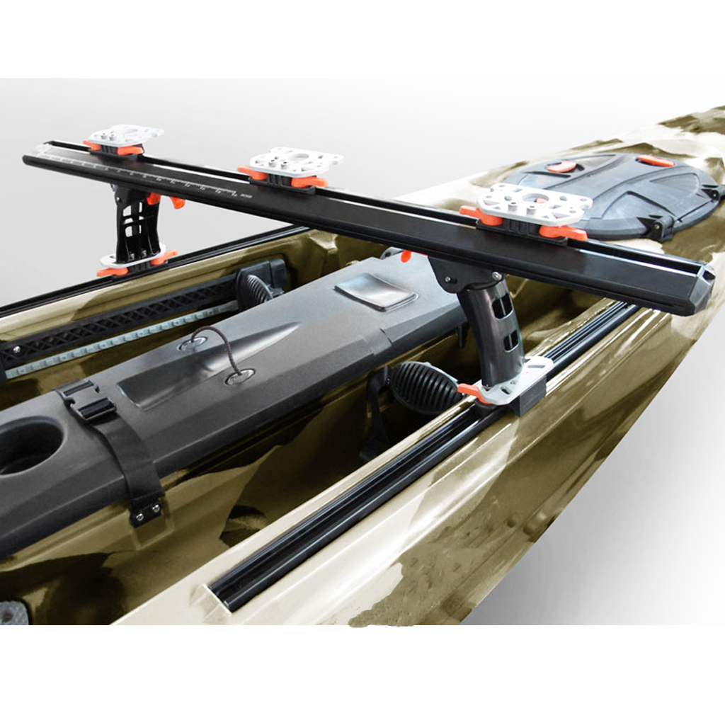 24 Long Kayak Aluminum Slide Track Rails Screws Accessories for Kayak Canoe
