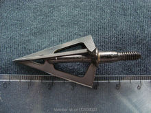 Free shipping High quality steel 125 grain 6 Pcs arrowhead broadheads hunting arrow heads 3blades for