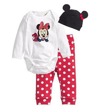 Retail Autumn 2015 baby wear boys romper babys cartoon Christmas romper print cartoon rompers romper hat