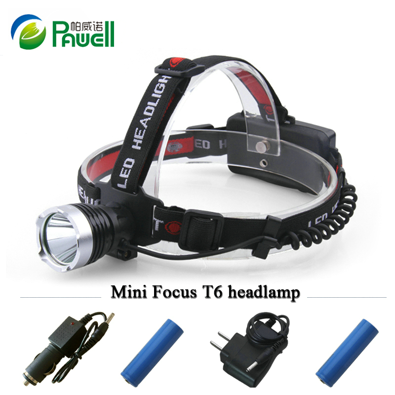 Rechargeable CREE XML T6 Headlight Head Flashlight Head Lamp 18650 Battery Charger LED Head Light Fishing Camp Hike