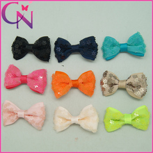 2.5″ Baby Girls Mini Snowflake Sequin Hair Bows Lovely Hairbows For Hair Accessories Infant Toddlers Cute Sequin Hair Clips