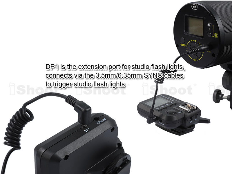 100m PT04 3G 3in1 Wireless Speedlight/Studio Flash Trigger/Camera Remote Control 