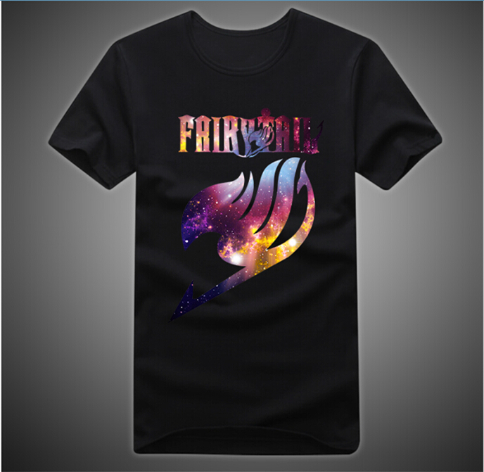 Buy New 2016 Free Shipping fairy tail t shirts short sleeve fairy tail t shirt