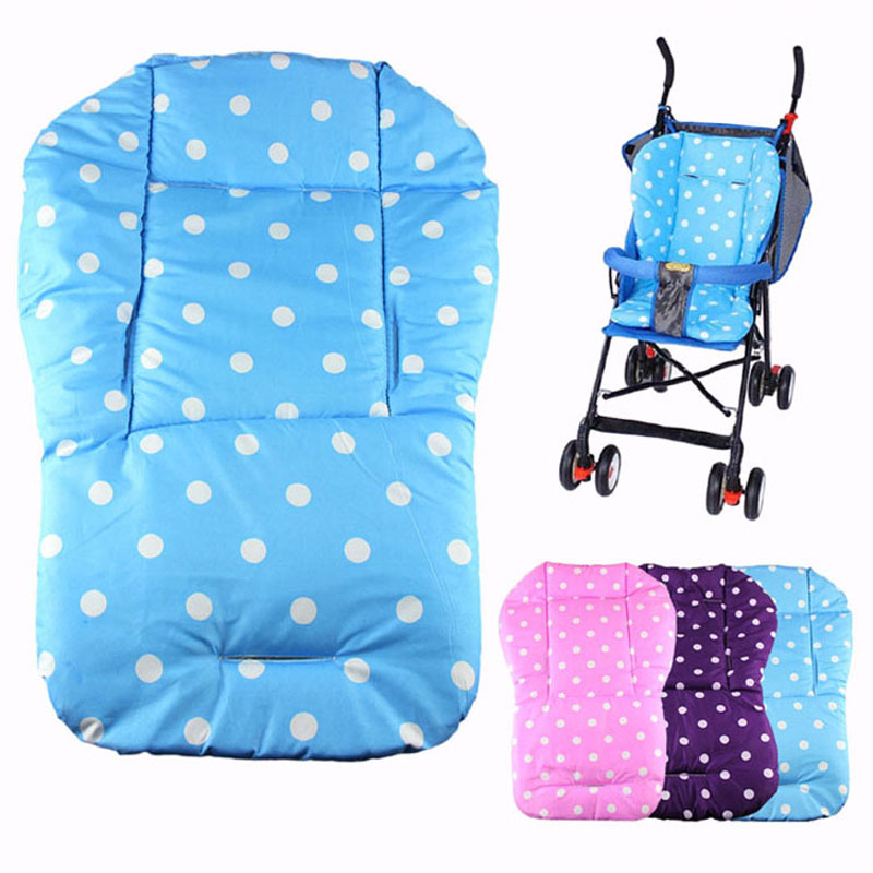 Hot Colorful Baby Pram Liner,Baby Car Stroller Seat Cushion For Children,Thick Cotton Baby Pushchairs Pad,Buggy Carriage Mat