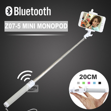 Floding 2 in 1 Wireless Bluetooth Mobile Phone Monopod Selfie Stick Tripod Handheld Monopod For Iphone IOS Android Smart Phone