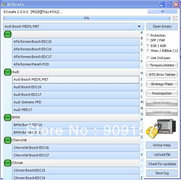 Ecusafe 2,0 OBD ECU жестяная банка установить на многие компьютеры e-mail