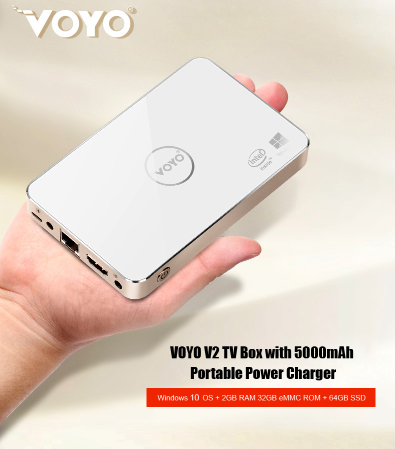 Voyo V2  10  Baytrail T Z3735F   2  + 32  Bluetooth 4.0 TV box -hdmi OTG 5000 