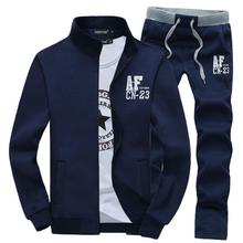 2016 New Cardigan Thin Zipper Tracksuit Brand Sport Suit Hoodies Sweatshirt+Pants Jogging Costume 2pcs Set Plus Size M-4XL