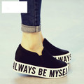 Free shipping 2016 Autumn and winter Ulz for za ng all match black letter flavor street