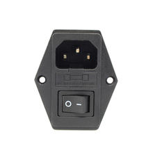 1Pcs 110V/220V 15A Makerbot Power Outlet With Switch And Fuse For Makerbot 3D Printer