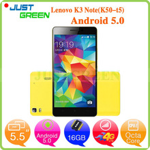 5.5″ 1920X1080P IPS Lenovo K3 Note 4G FDD LTE Smartphone MTK6752 64Bit Octa Core 2GB RAM 16GB ROM 13MP Dual SIM GPS Android 5.0