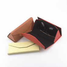 Cute PU Leather Eyewear sunglasses Box Bag lunette de soleil sunglass case hard Eye Glass Eyeglass box for glasses Brand