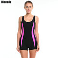 Riseado 2016 Brand Women One Piece Swimsuit Sport Swimwear Straight Backless maillot de bain Beach Bathing