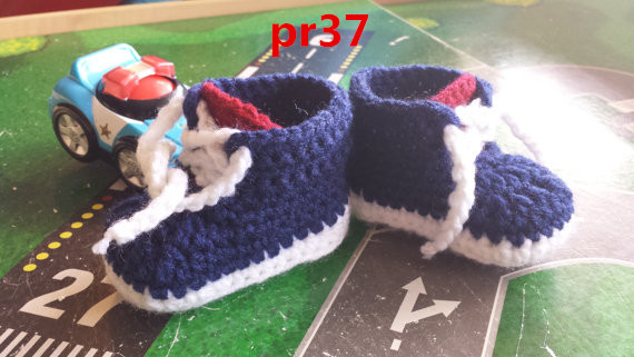 Adorable Crochet Sneakers