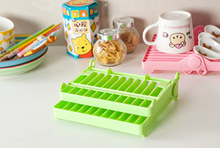 2016 New Arrival Kitchen Accessories Plastic Dish Rack Folding Rack Tableware Dinnerware Kitchen Storage Holders Racks