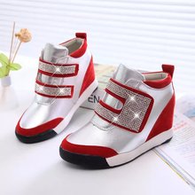 2015 autumn and winter fashion Within the higher the new high help round head rhinestones magic