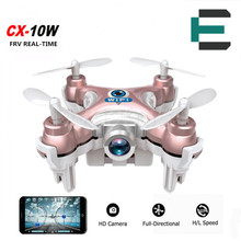 E T Cheerson CX-10W CX 10W Drone Dron Quadrocopter RC Quadcopter Nano WIFI Drone with Camera 720P FPV 6AXIS GYRO Mini Drone