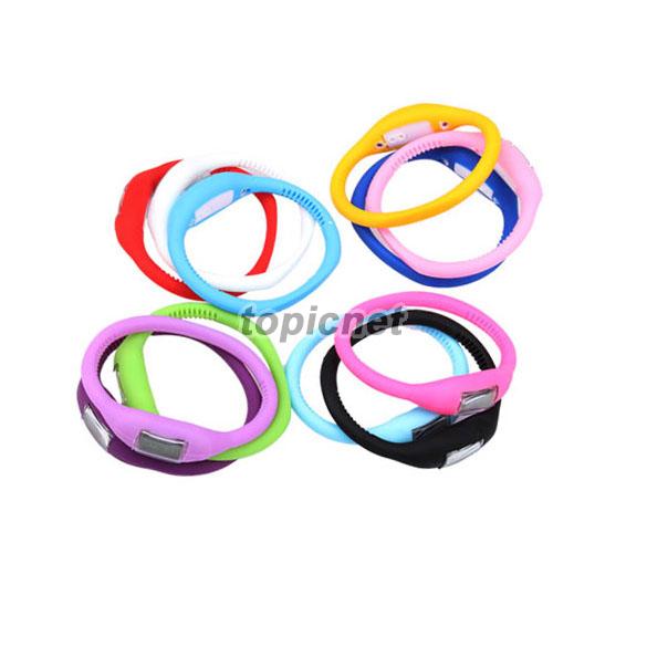 ASLT New Anion Sports Wrist Bracelet Silicon Unisex Digital Watch