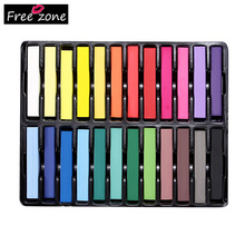 Hair Care 24 Colors Hair Chalk Popupar Temporary Hair Color Beautiful Convenient Super Hair Dye Crayons FE#8