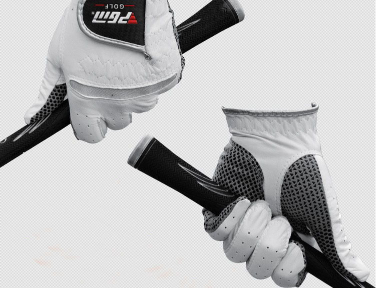 High Grade Professional Golf Gloves Men s Genuine Leather Breathable Golf Gloves Outdoor Sports Gloves Free