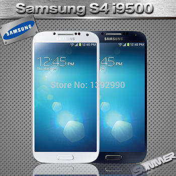 Мобильный телефон Samsung, разблокированный Galaxy S4 i9500 i9505 четвёрка сотовых телефонов WCDMA LTE 5,0 '' 2 гб RAM 16 гб ROM отремонтированный