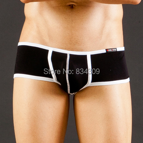 Modal Mens Sexy Boxers Underwear Boxer Underwear Smooth Male Trunks Low Rise Bulge Pouch Bottoms Lingerie