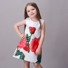 Fashion Flower Girls Dresses Monsoon Summer Baby Girl Kids Costumes Princess Dress Girls Dresses For Girls Age 3-8 9 10 11 13