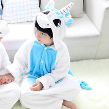 Children pajamas girls unicorn baby boys clothes unicornio Spring Children nightgown pyjamas kids animal pijamas infantil