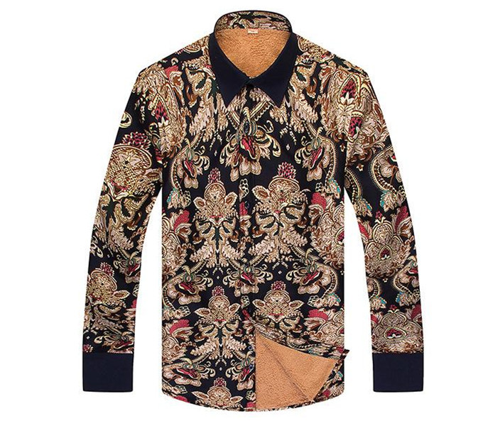 new arriving men winter shirt, cashmere thick shirts long sleeve, more color opition print