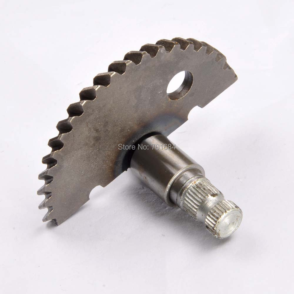 Hot Kick Start Shaft Gear For font b GY6 b font 50cc QMB139 Starter Motor Chinese
