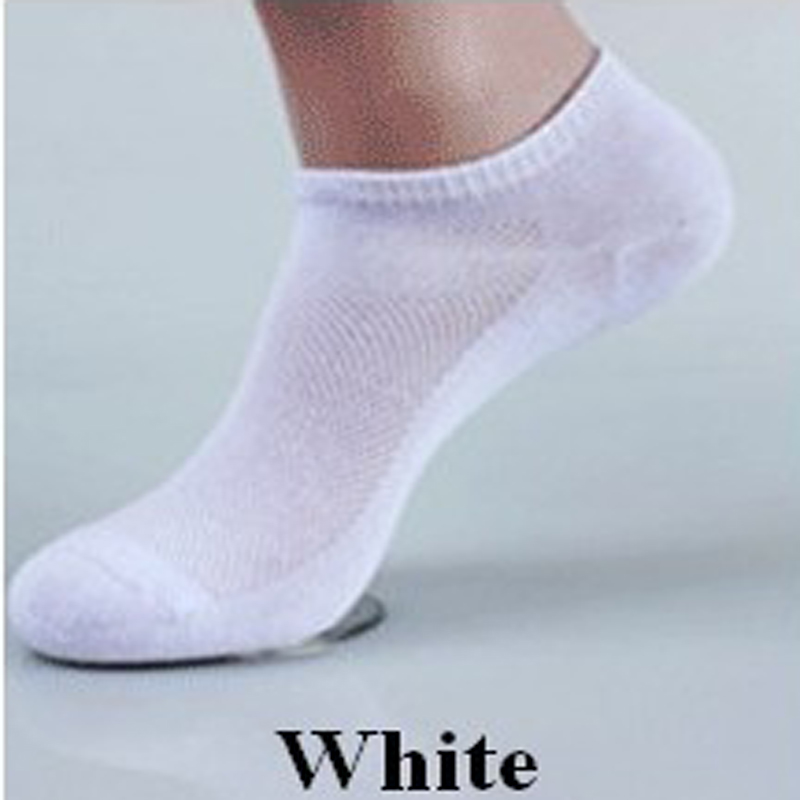 mens thin white socks