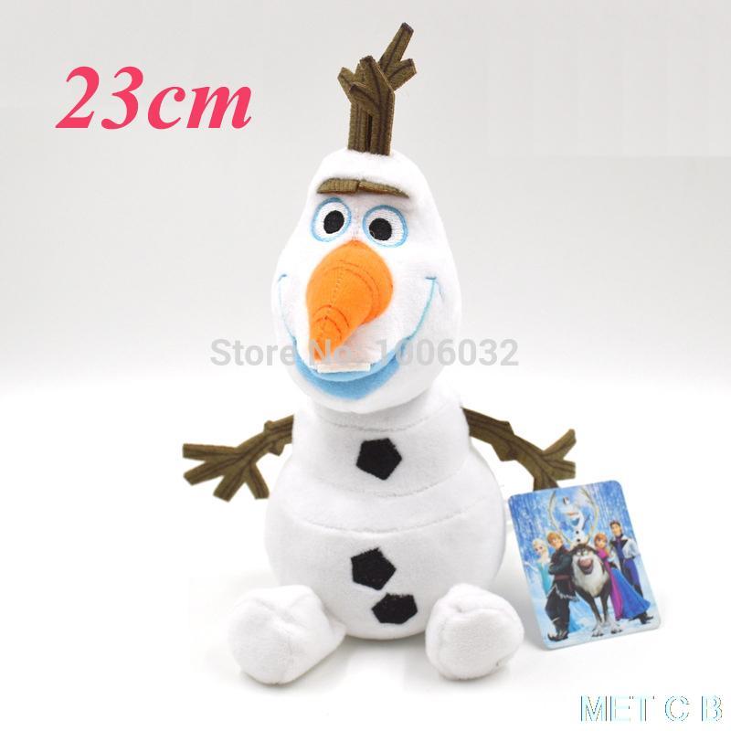 Гаджет  23cm olaf frozen olaf plush toys for children Cartoon Movie Frozen lovely Olaf snow man PP Cotton OLAF Toys High quality wm010 None Игрушки и Хобби